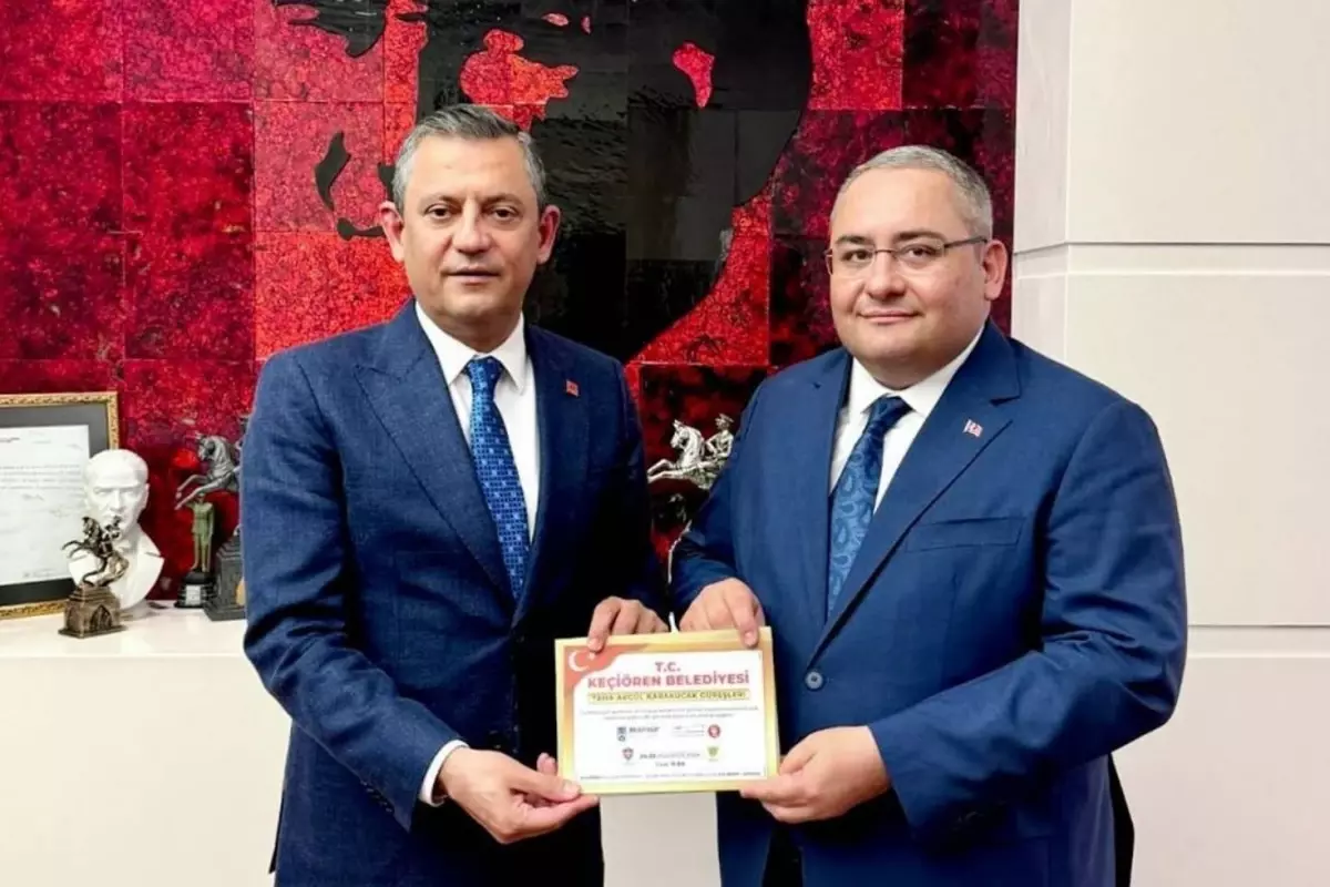 Keçiören Belediye Başkanı Mesut Özarslan, CHP’den istifa etti