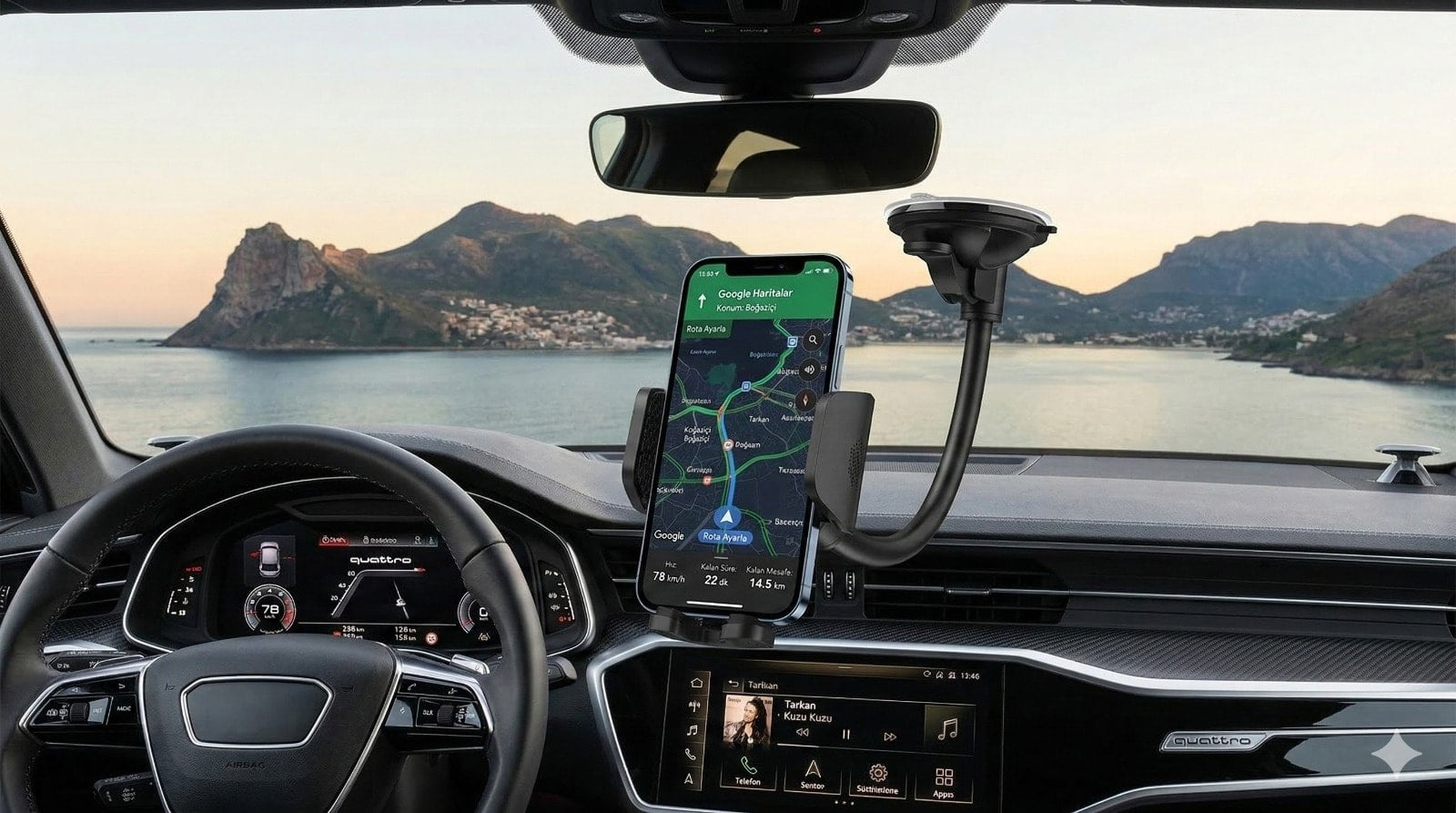 Araçlara telefon tutucu takmak artık yasak
