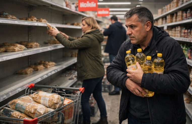 Savaş korkusu marketlere sıçradı: Komşu ürün stoklamaya başladı
