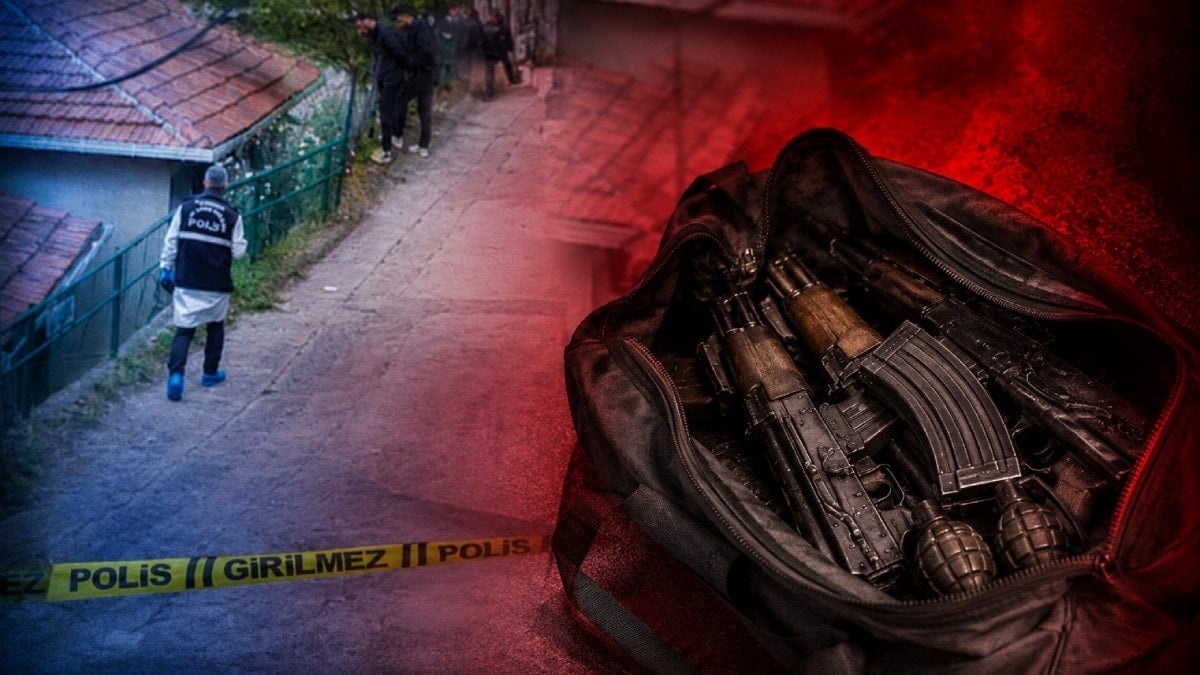 Siyah çantayı açar açmaz polisi aradı