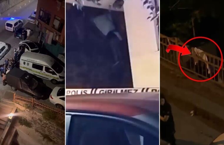 İstanbul’da korkunç olay! Demir korkuluklara kabloyla asılı ceset bulundu