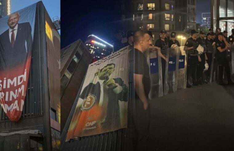 CHP İstanbul İl Başkanlığına 10 ay sonra yine polis girdi